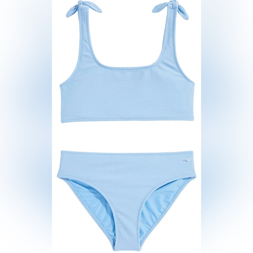 vineyard vines Girls Tie Shoulder Bikini - Picture 1 of 3